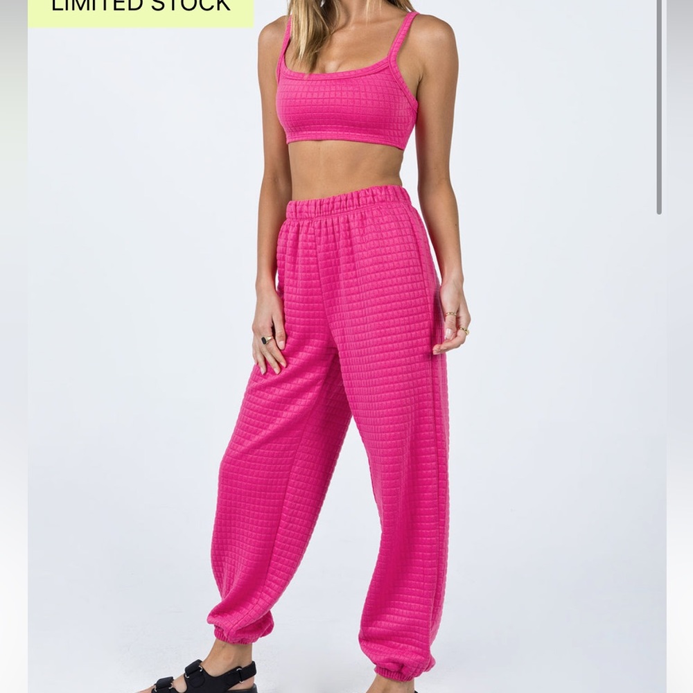 Princess Polly Arabella Set hot pink
